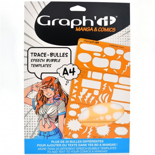GRAPH'IT Trace Bulle Comics Manga A Graph'it - 1