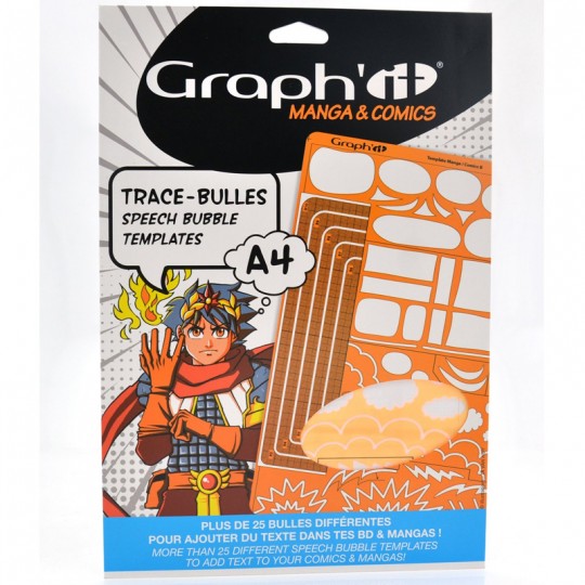 GRAPH'IT Trace Bulle Comics Manga B Graph'it - 1