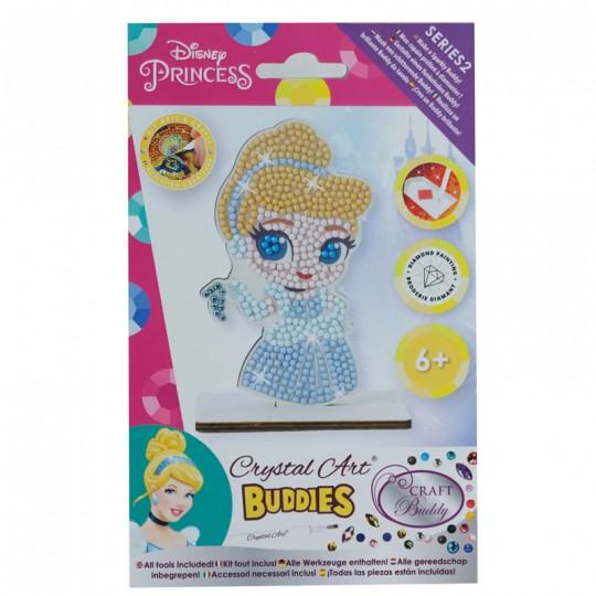 CRYSTAL ART Kit figurine à diamanter Cendrillon Crystal Art - 1