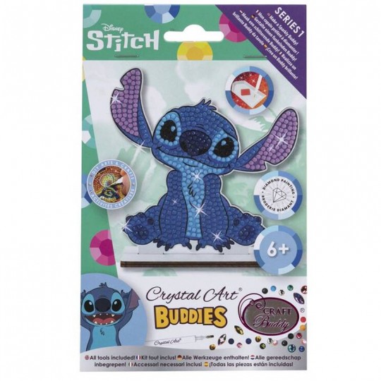 CRYSTAL ART Kit figurine à diamanter Stitch Crystal Art - 1