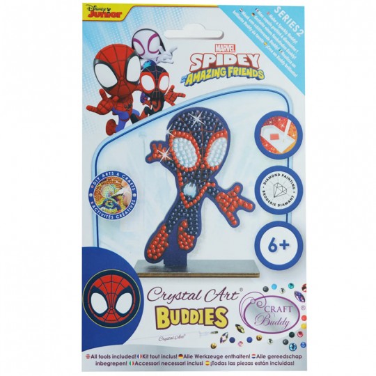 CRYSTAL ART Kit figurine à diamanter Miles Morales Crystal Art - 1