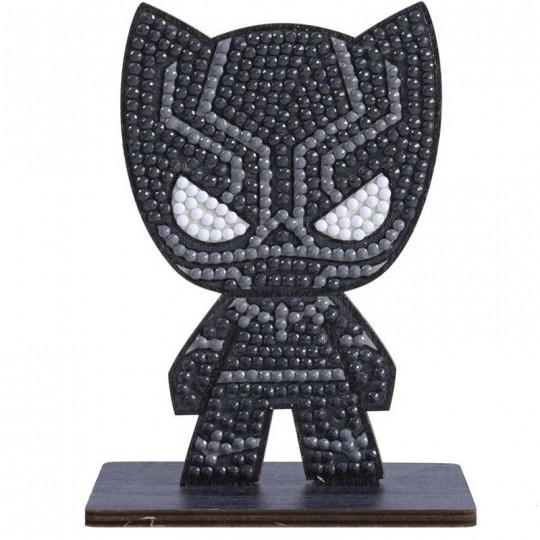 CRYSTAL ART Kit figurine à diamanter Black Panther Crystal Art - 1