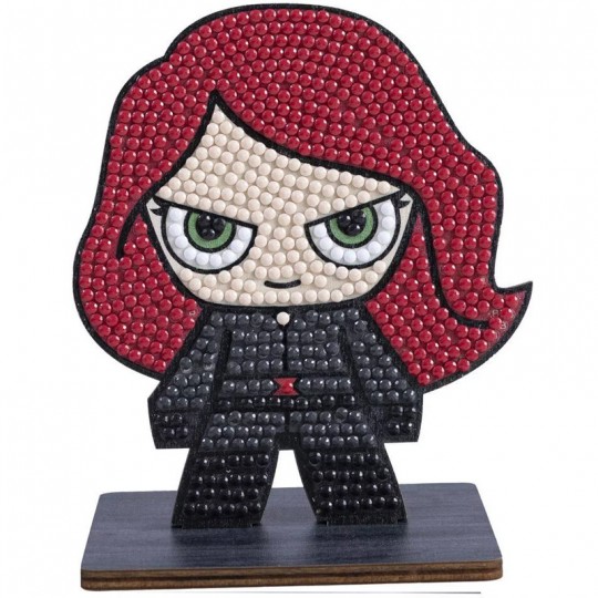 CRYSTAL ART Kit figurine à diamanter Black Widow Crystal Art - 1