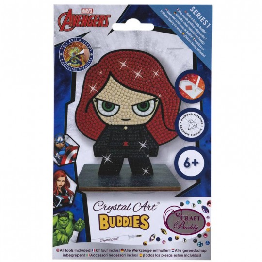 CRYSTAL ART Kit figurine à diamanter Black Widow Crystal Art - 2