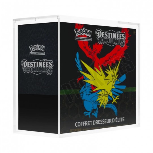 Protection Acrylique pour coffret ETB Elite Trainer Box - UV Résistant TreasureWise - 1