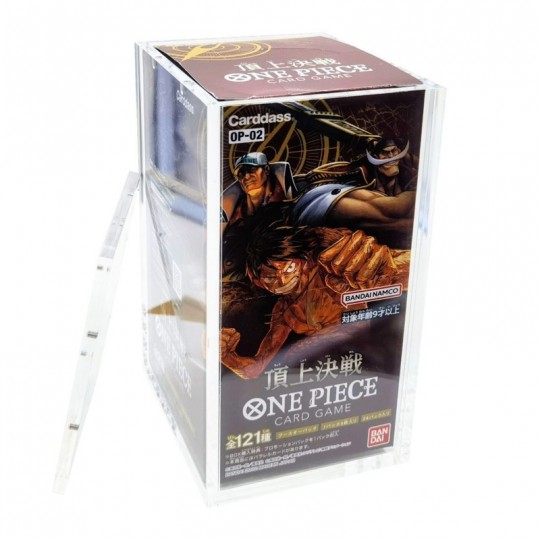 Acrylic Protective Case One Piece Booster Box TreasureWise - 1