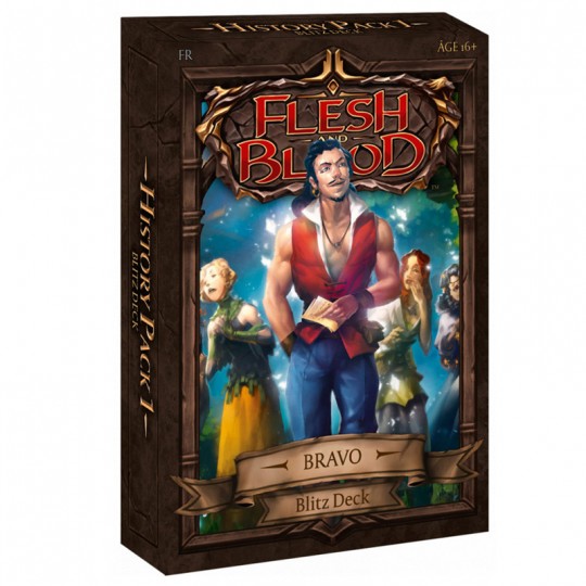 Flesh & Blood : History Pack 1- Blitz Deck Bravo Legend Story Studios - 1