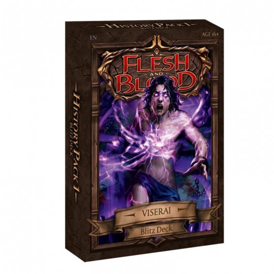 Flesh & Blood : History Pack 1 - Blitz Deck Viseraï Legend Story Studios - 1