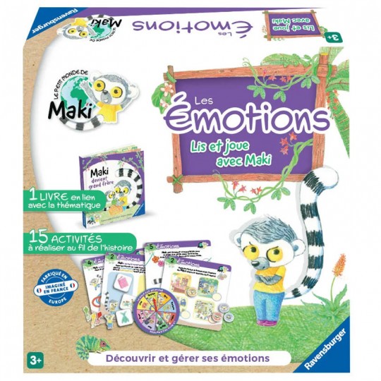 Lis et joue avec Maki -Maki devient grand-frère : Les Emotions Ravensburger - 2