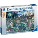 Puzzle 5000p - La rue fantastique Ravensburger - 1 Puzzle 5000p - La rue fantastique Ravensburger - 1