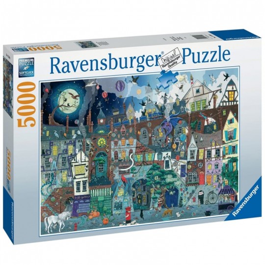 Puzzle 5000p - La rue fantastique Ravensburger - 1