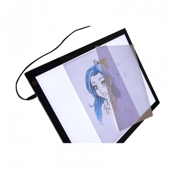 TABLE LUMINEUSE LED GO MANGA A4 - Un jeu Go Manga - Boutique BCD JEUX