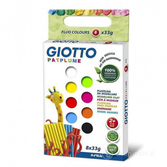 Etui Giotto Patplume 8 x 33g  Assortiment de couleurs Giotto - 1