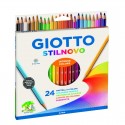Etui 24 crayons de couleur Giotto Stilnovo Giotto - 1 Etui 24 crayons de couleur Giotto Stilnovo Giotto - 1