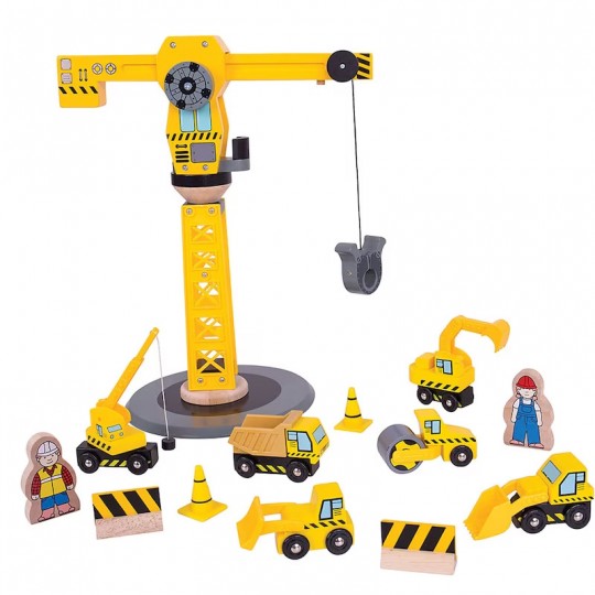 Set de Construction Grande Grue - BigJigs BigJigs Toys - 2