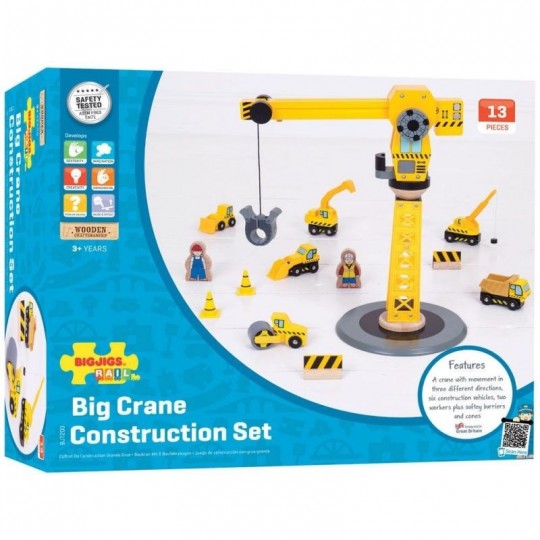 Set de Construction Grande Grue - BigJigs BigJigs Toys - 1