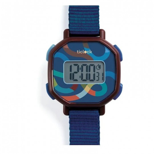 Montre Digitale Blue volute - Djeco Djeco - 1