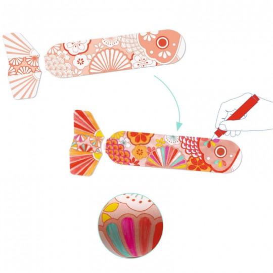 poissons volants DIY koinobori - Djeco Djeco - 2