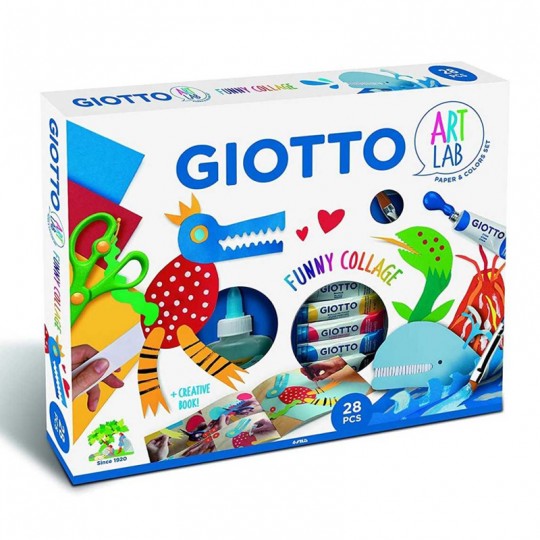 Giotto Art Lab - coffret d'activités Funny Collage Giotto - 1
