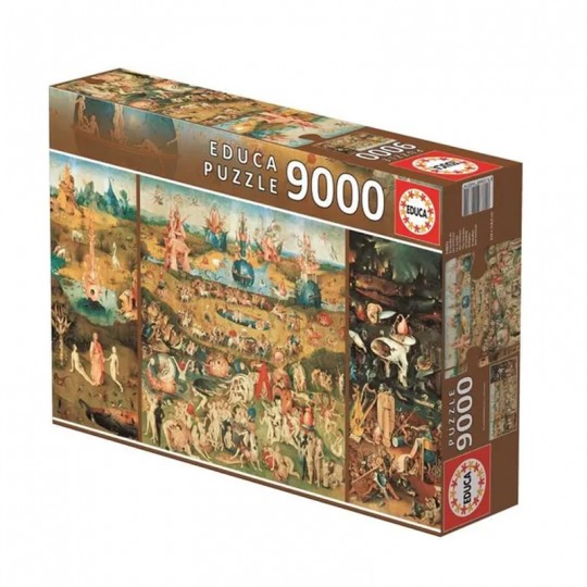 Puzzle 9000 pcs Le jardin des délices - Educa Educa - 1