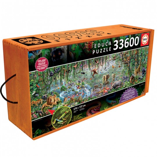 Puzzle 33600 pcs Vie sauvage - Educa Educa - 1