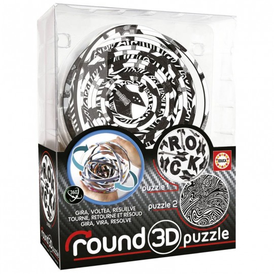 Round 3D Puzzle Hypnotic - Educa Educa - 1