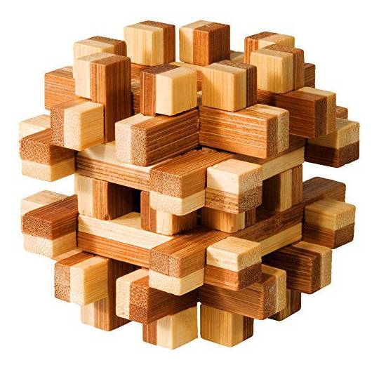 Set de 6 casse-têtes en bois à offrir