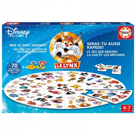 Le Lynx Disney - Educa - Un jeu Educa - Boutique BCD JEUX