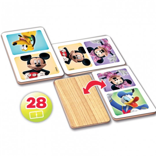 Dominos en bois Mickey Mouse Clubhouse - Educa Educa - 1