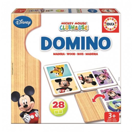 Dominos en bois Mickey Mouse Clubhouse - Educa Educa - 2