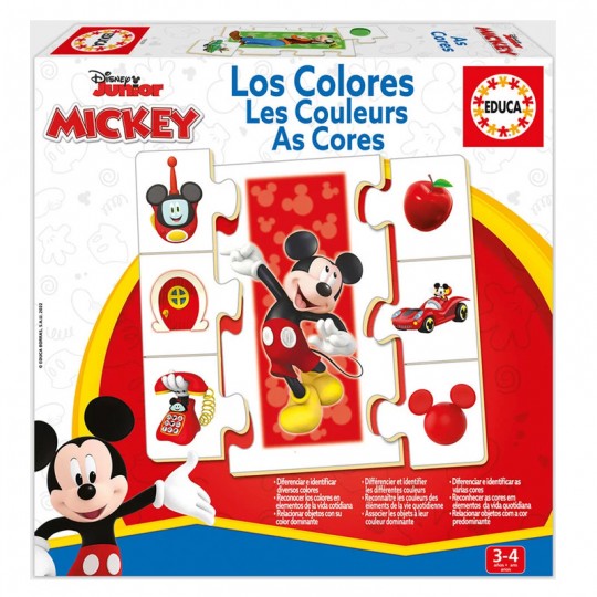 Puzzle les Couleurs Mickey and Friends - Educa Educa - 1