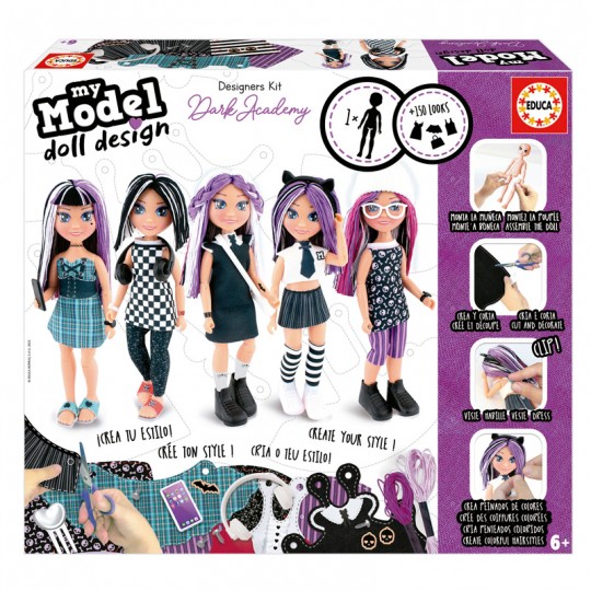 My model Doll design, Dark Academy - Educa Educa - 2