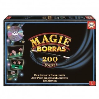 Kit de magie EDUCA Magie Borras 200 Tours - Formez-vous comme les meilleurs  magiciens du monde - Cdiscount Jeux - Jouets