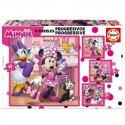 Puzzles Progréssifs Minnie Happy Helpers 12+16+20+25 pcs - Educa Educa - 1 Puzzles Progréssifs Minnie Happy Helpers 12+16+20+25 pcs - Educa Educa - 1