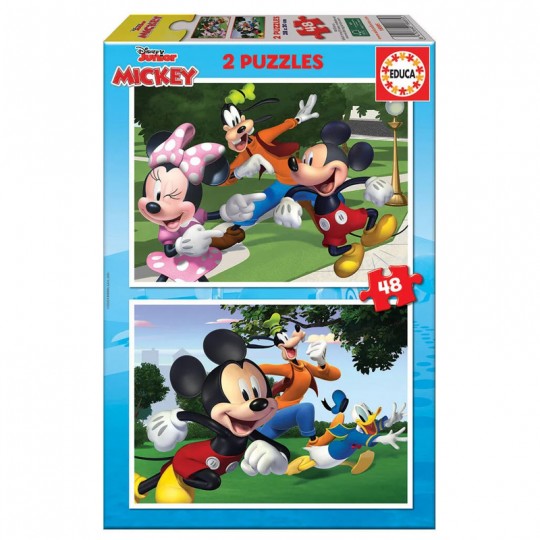 Puzzle 2×48 pcs Mickey & Friends - Educa Educa - 1