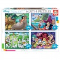 Multi 4 Puzzles Classiques Disney 50+80+100+150 pcs - Educa Educa - 1 Multi 4 Puzzles Classiques Disney 50+80+100+150 pcs - Educa Educa - 1