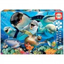 Puzzle 100 pcs Selfie Sous L´eau - Educa Educa - 1 Puzzle 100 pcs Selfie Sous L´eau - Educa Educa - 1