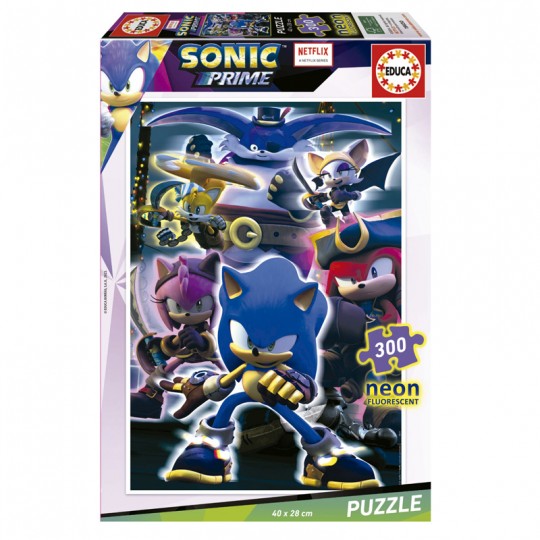 Puzzle 300 pcs Sonic Prime « Neon » - Educa Educa - 1