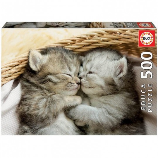 Puzzle 500 pcs Les Chats Doux - Educa Educa - 1