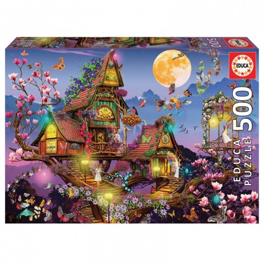 Puzzle 500 pcs Maison de Fée - Educa Educa - 1