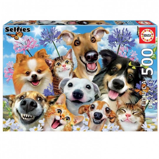 Puzzle 500 pcs Fun in the sun Selfie - Educa Educa - 1