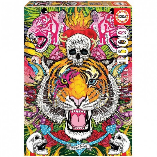 Puzzle 1000 pcs Ecstasy - Educa Educa - 1