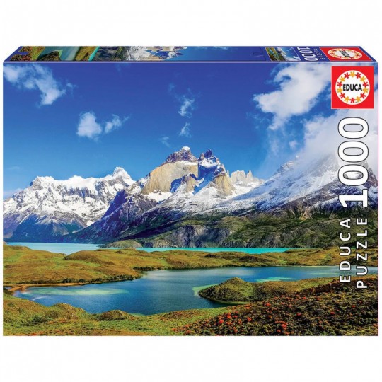 Puzzle 1000 pcs Tours du Paine, Patagonie - Educa Educa - 1