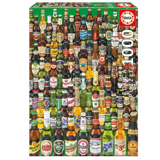 Puzzle 1000 pcs Bières - Educa Educa - 1