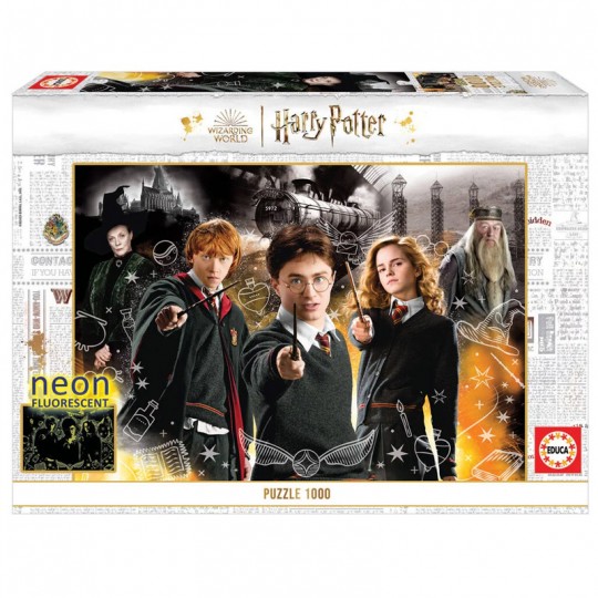 Puzzle 1000 pcs Harry Potter « Neon » - Educa Educa - 1