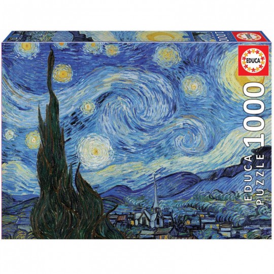 Puzzle 1000 pcs La Nuit Étoilée, Vincent Van Gogh - Educa Educa - 1