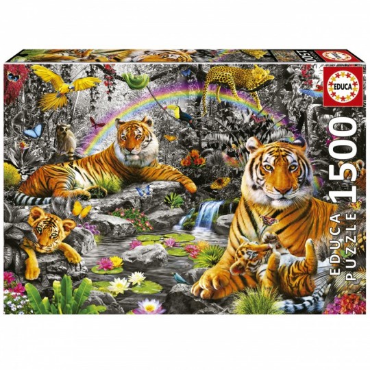 Puzzle 1500 pcs Jungle Radieuse - Educa Educa - 1