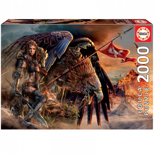 Puzzle 2000 pcs Eagle Rider - Educa Educa - 1