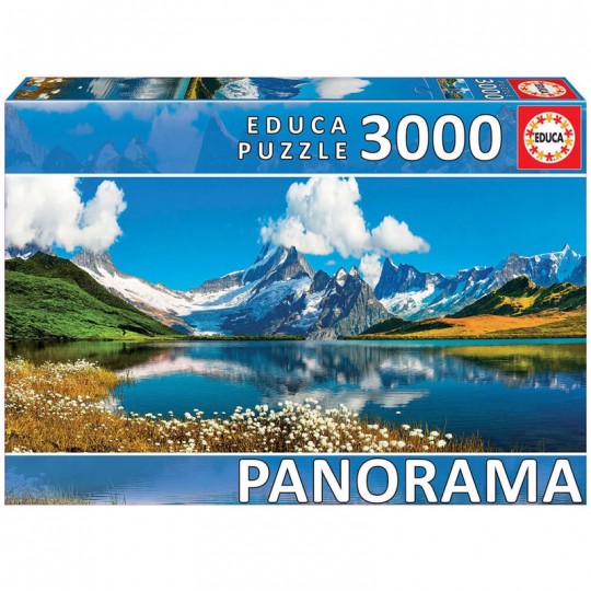Puzzle Panorama 3000 pcs Lac Bachalpsee, Suisse - Educa Educa - 1