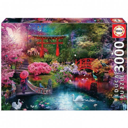 Puzzle 3000 pcs Jardin Japonais - Educa Educa - 1